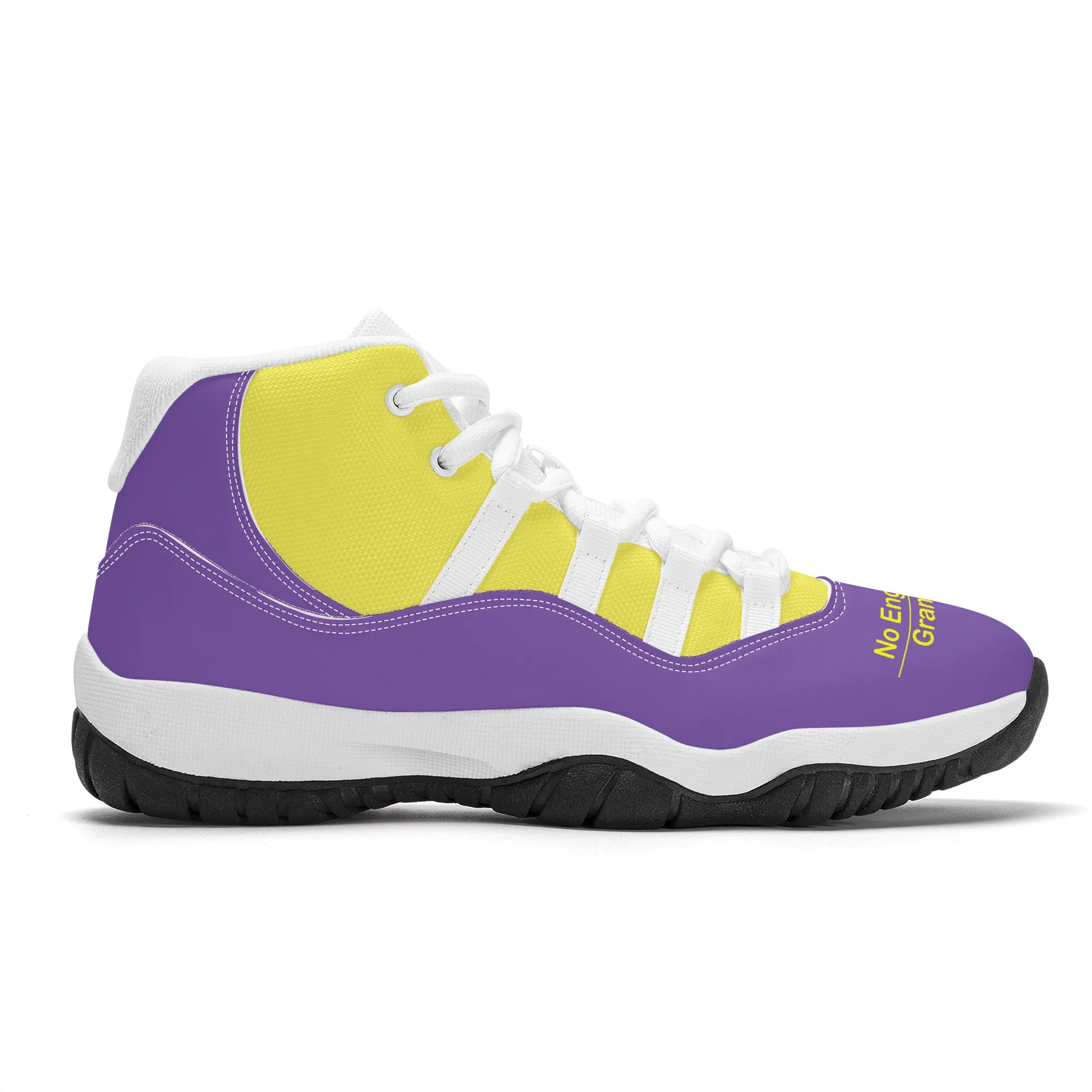 Espanol High Top Air Retro Sneakers - White