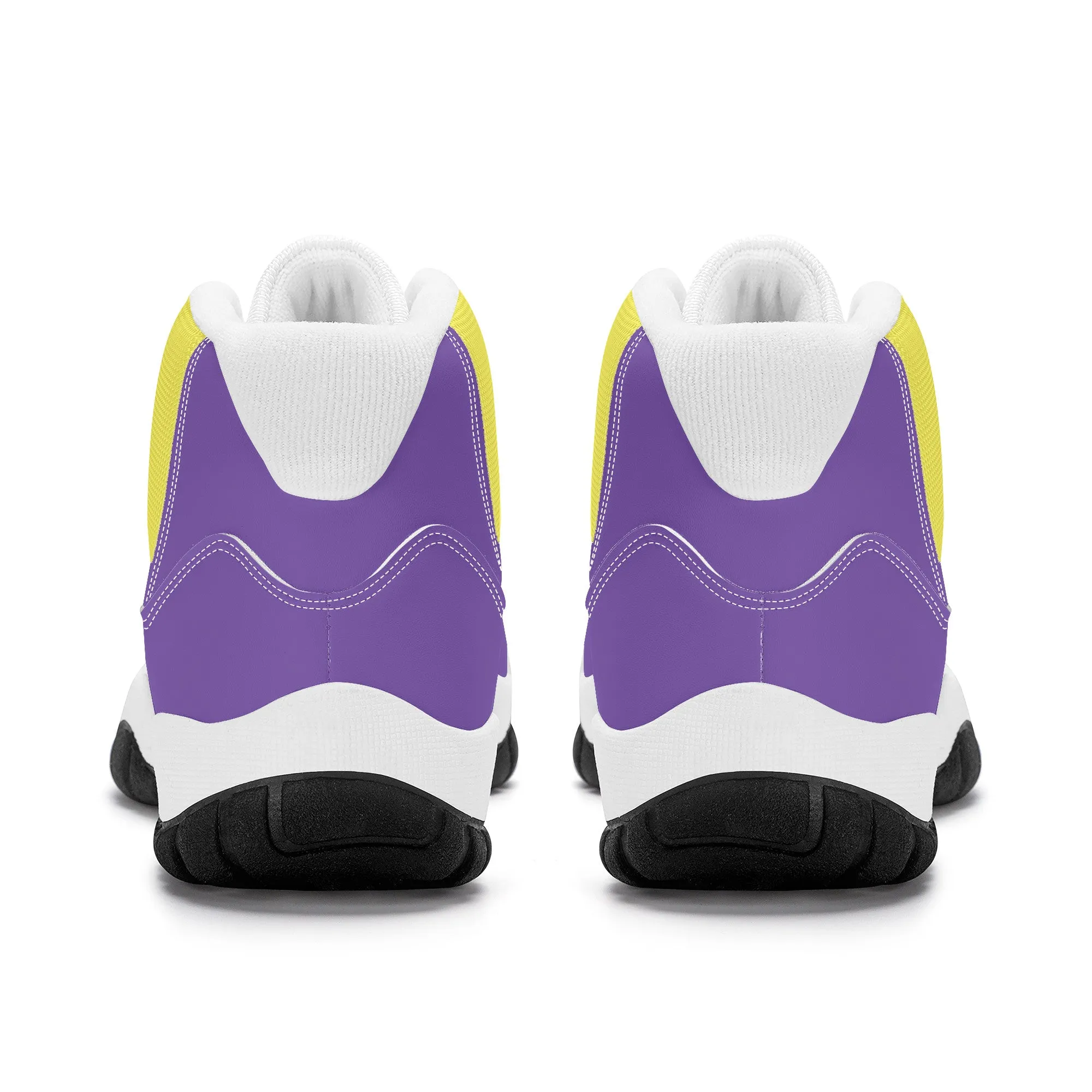 Espanol High Top Air Retro Sneakers - White