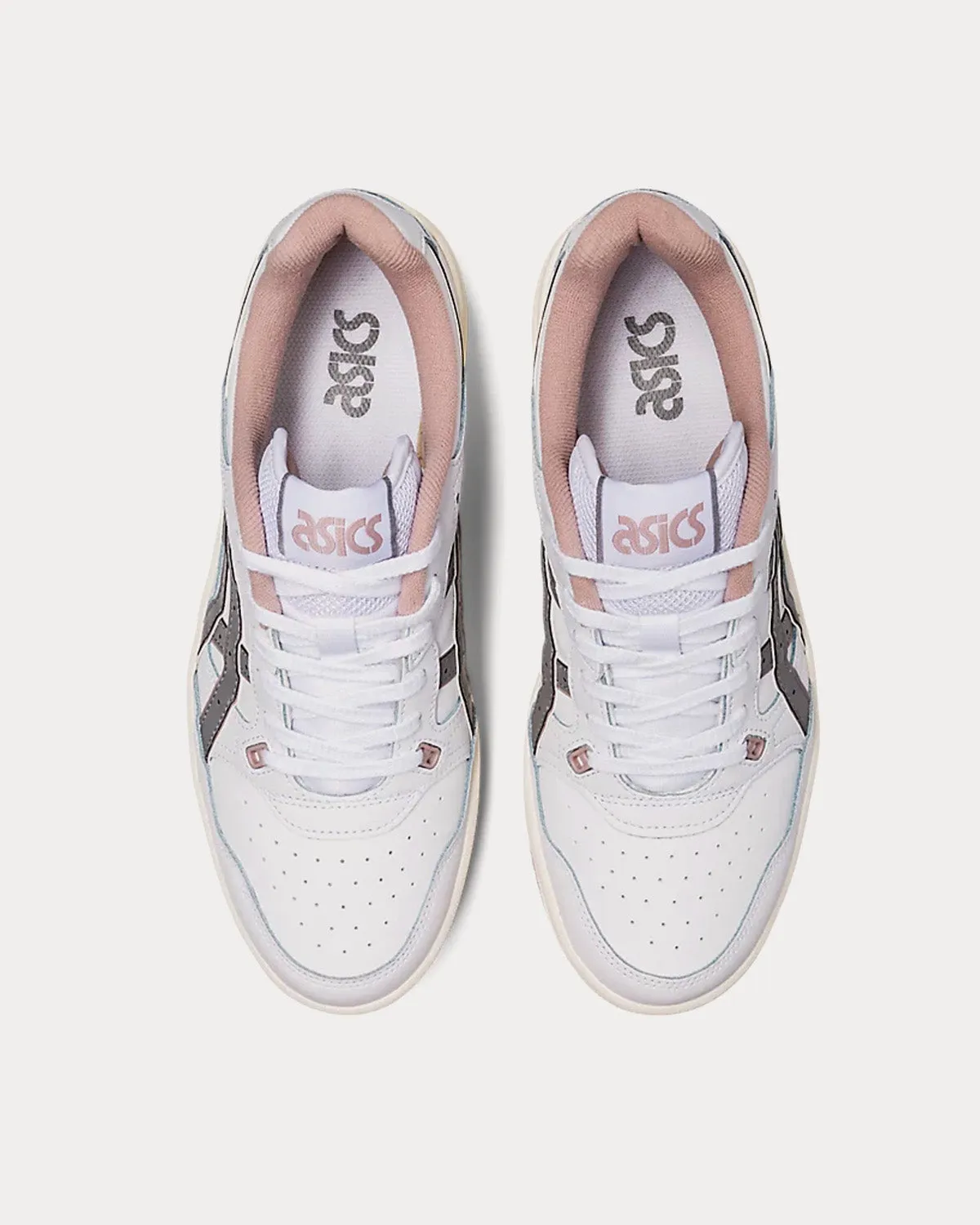 EX89 White / Clay Grey Low Top Sneakers