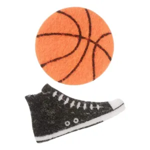 Felt Basketball Stickers (52 Pack)