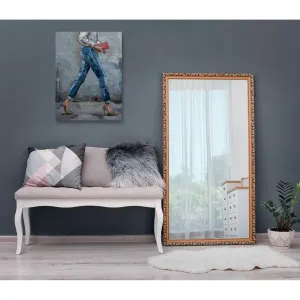 Figurative - Leopard Shoes Canvas Wall Art