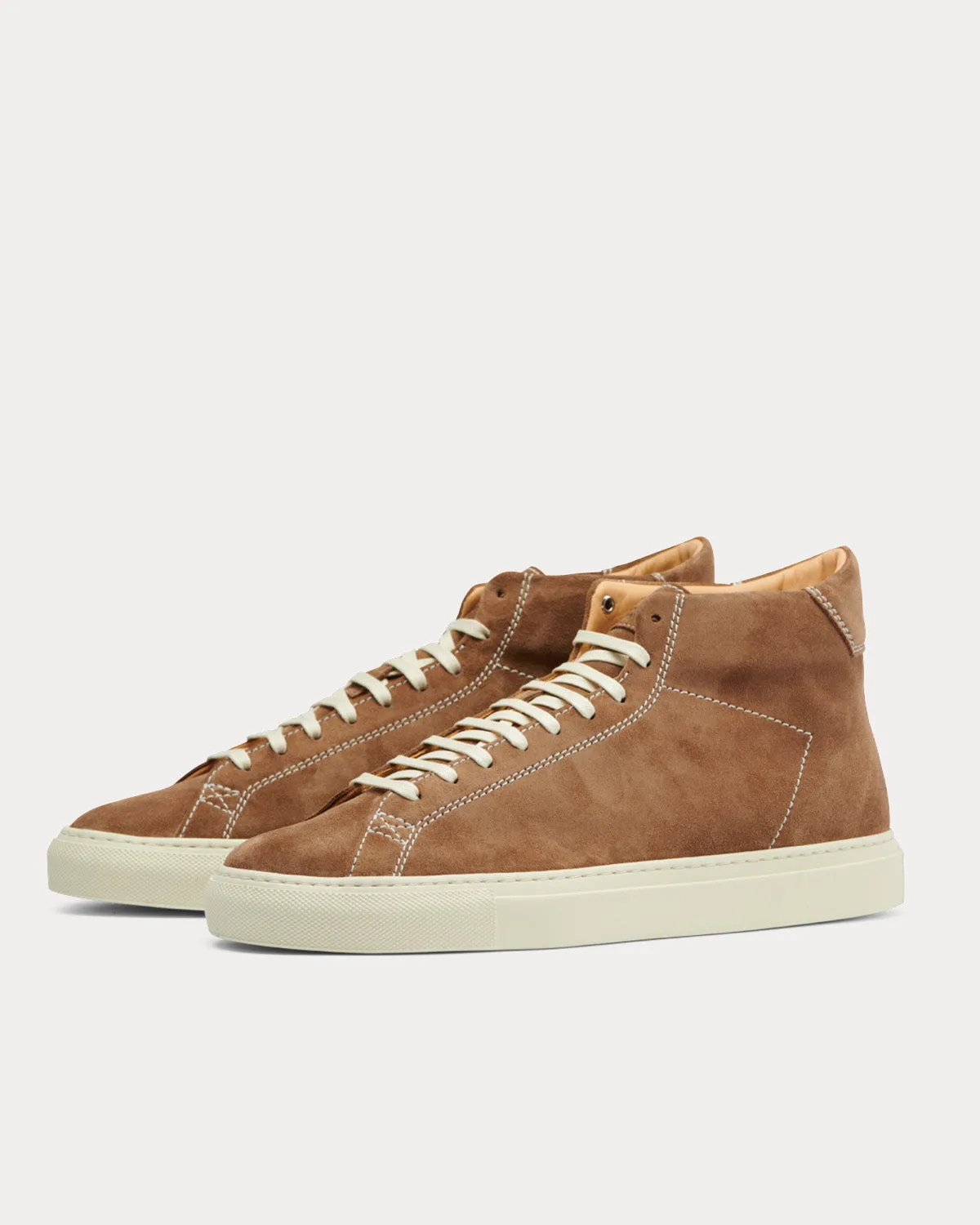 Flyback Chocolate Milk High Top Sneakers