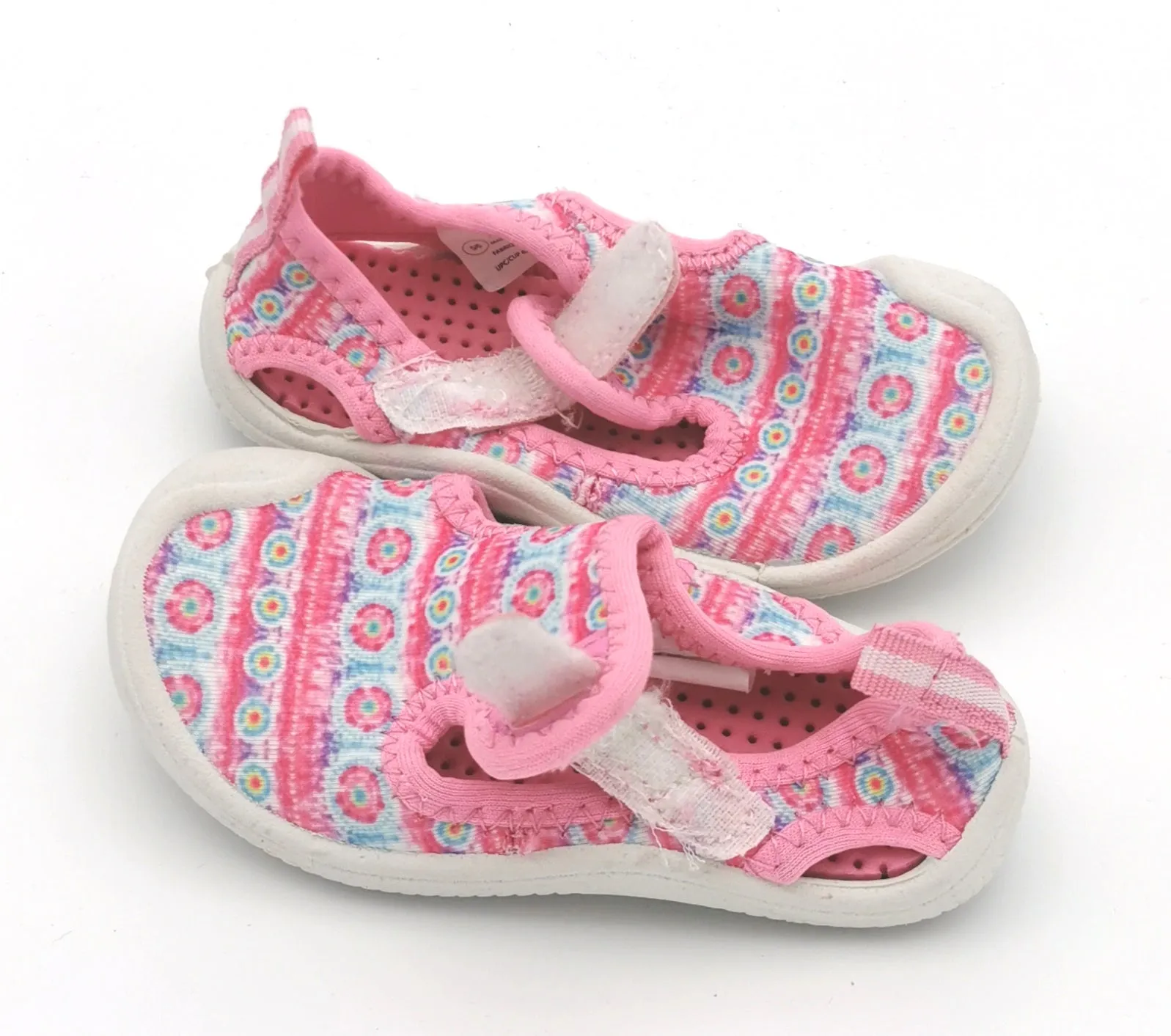 GIRL SIZE 5/6 TODDLER - WATER Shoes / Sandals EUC B12