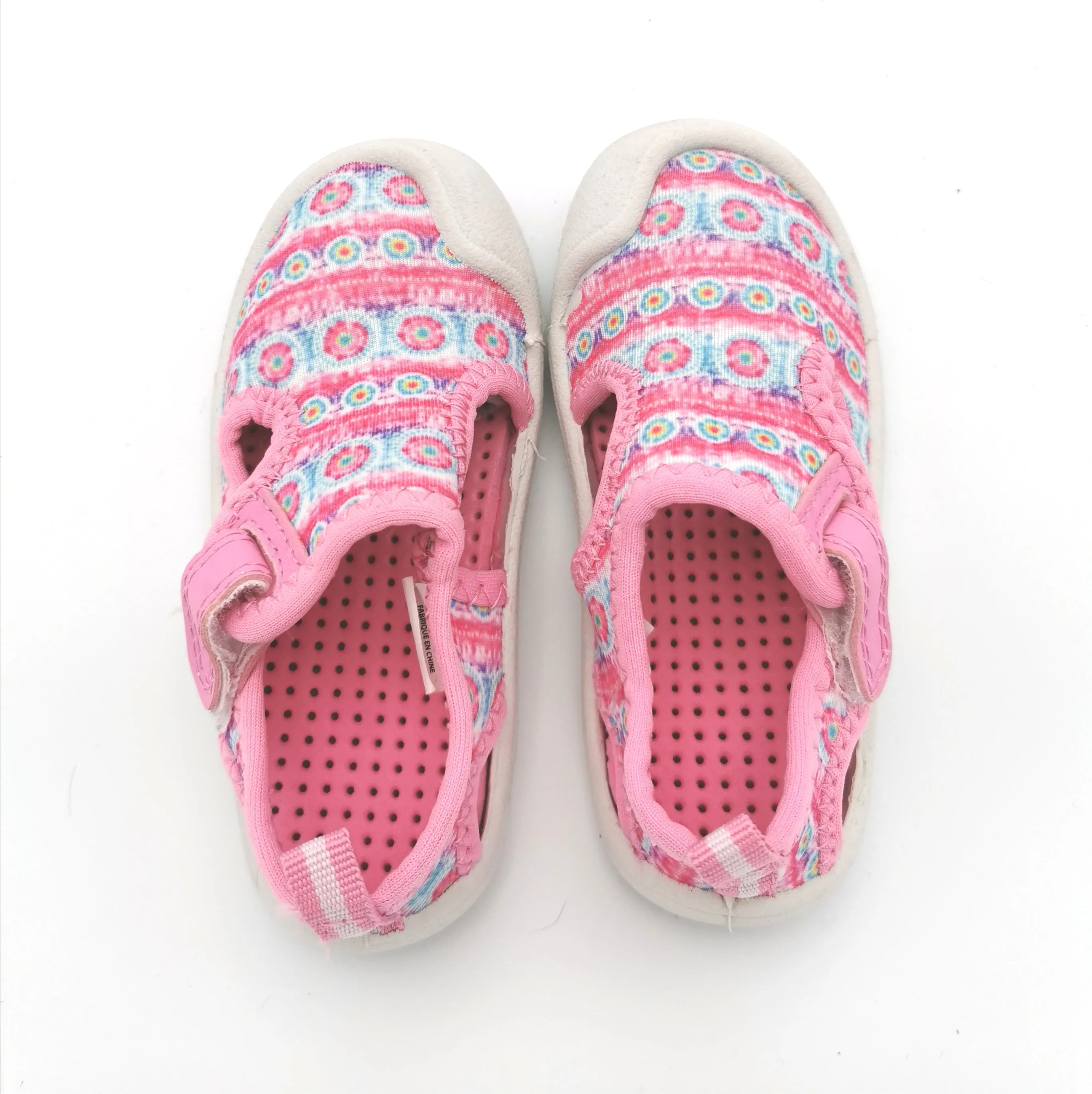 GIRL SIZE 5/6 TODDLER - WATER Shoes / Sandals EUC B12