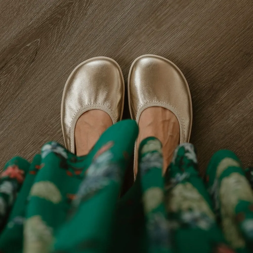 Groundies Lily Classic Leather Ballet Flat