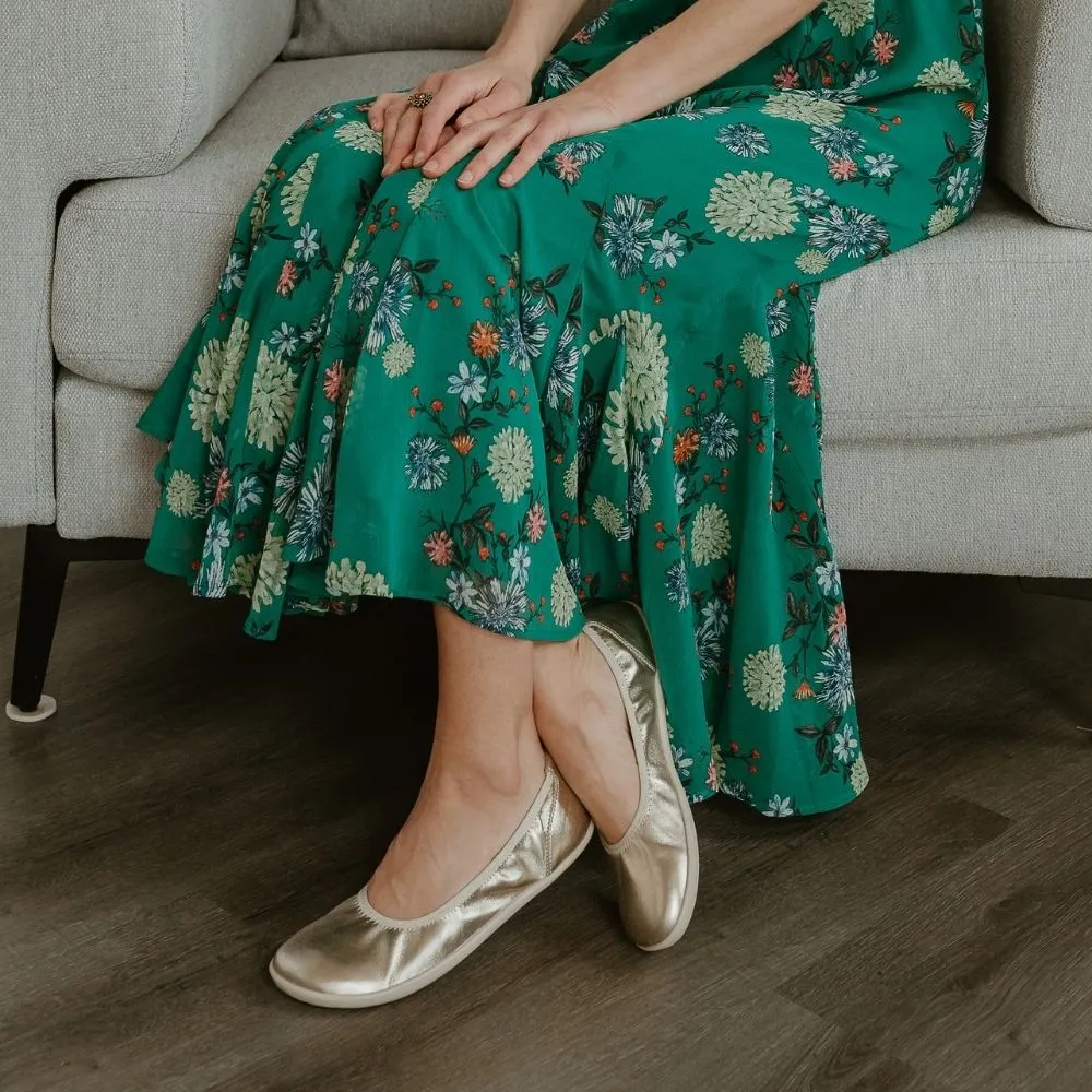 Groundies Lily Classic Leather Ballet Flat