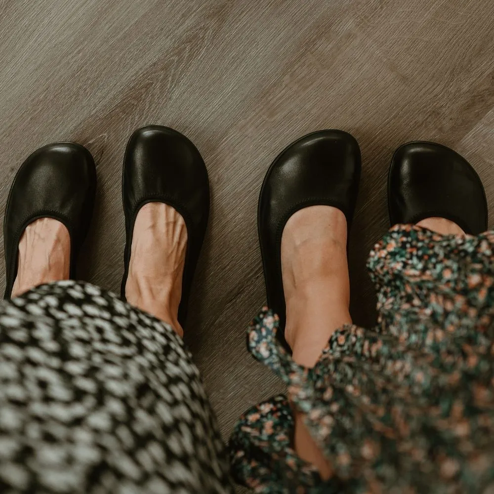 Groundies Lily Classic Leather Ballet Flat