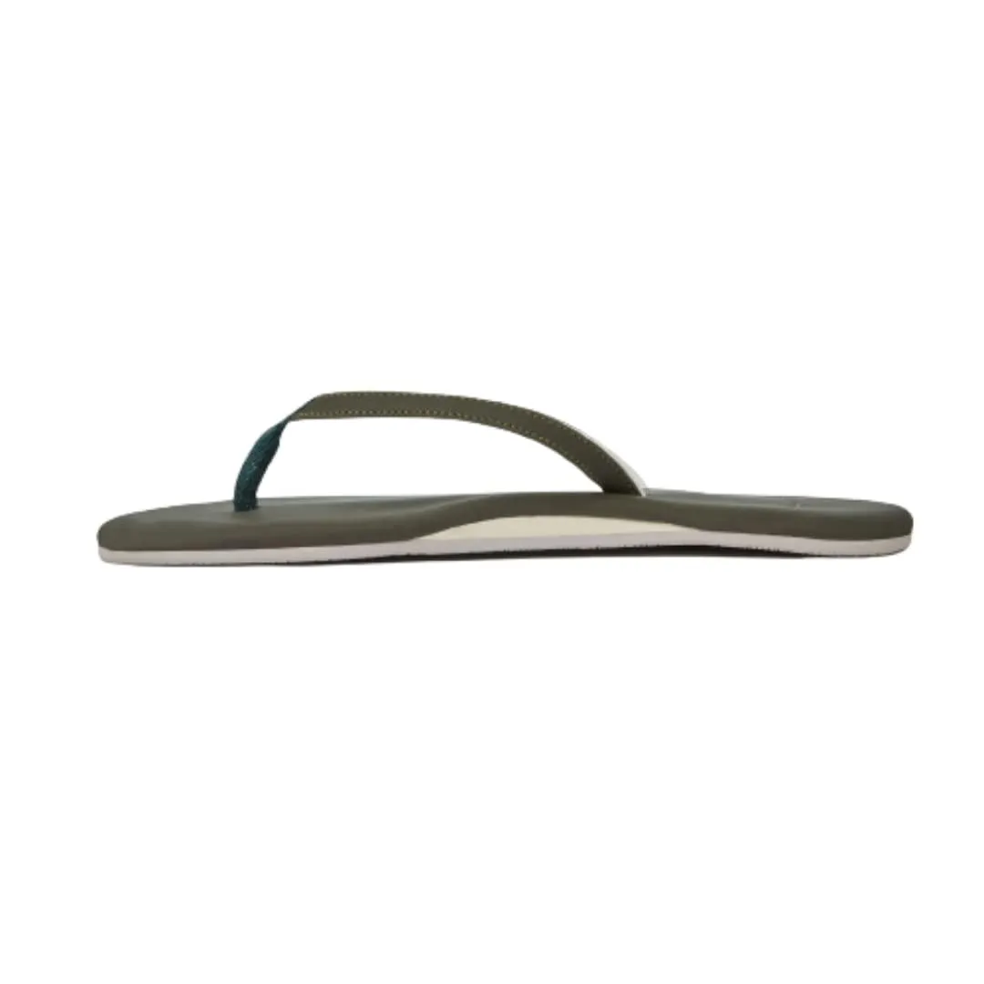 Hari Mari Women's Meadows Sage Dark Ivy Size 7 Arch Support Flip Flops