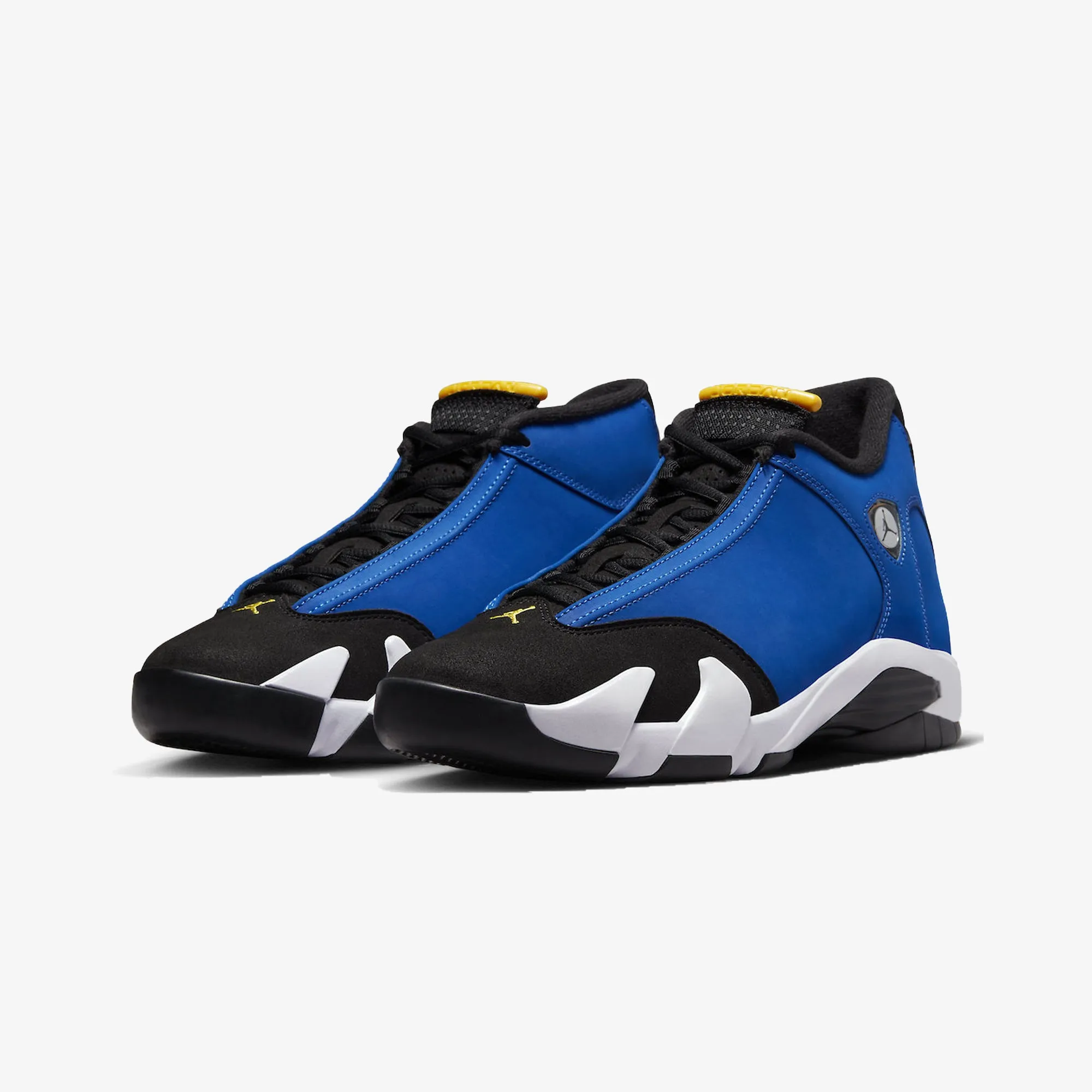 Jordan | AIR JORDAN 14 RETRO  { VARSITY ROYAL/BLACK-VARSITY MAIZE-WHITE