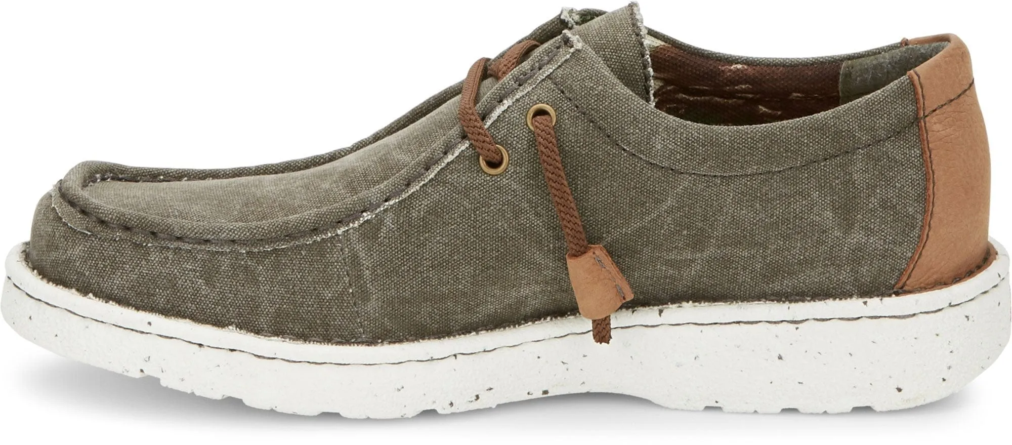 Justin Men's Hazer Ash Grey Slip On Shoes JM303