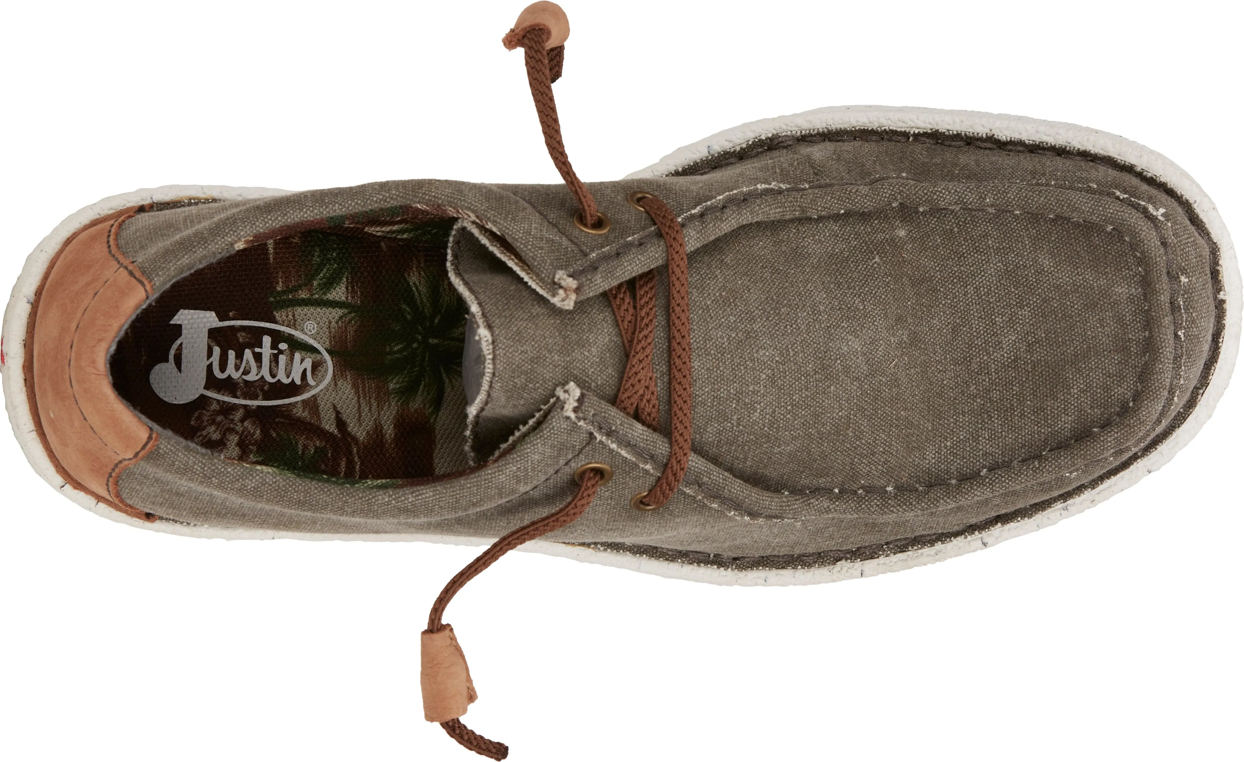 Justin Men's Hazer Ash Grey Slip On Shoes JM303