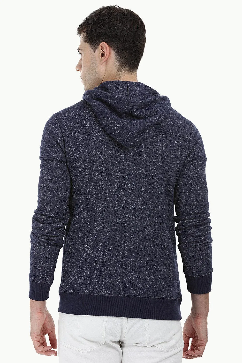 Kangaroo Pocket Speckled Hoodie