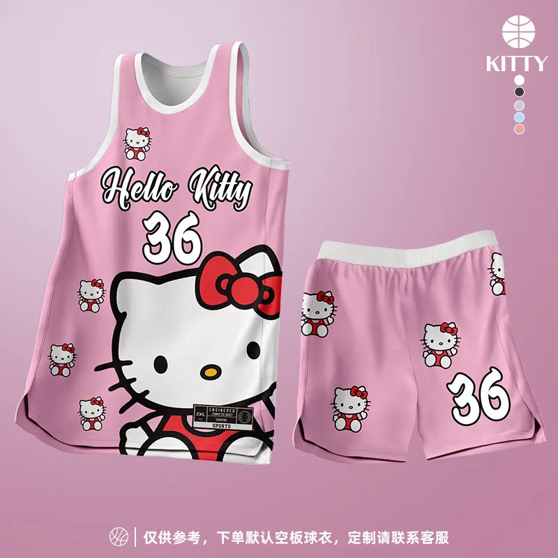 Kitty Basketball Jersey Set KI609