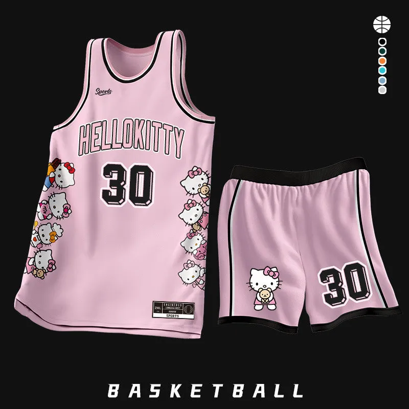 Kitty Basketball Jersey Set KI609