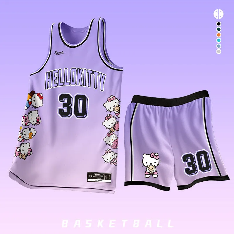 Kitty Basketball Jersey Set KI609