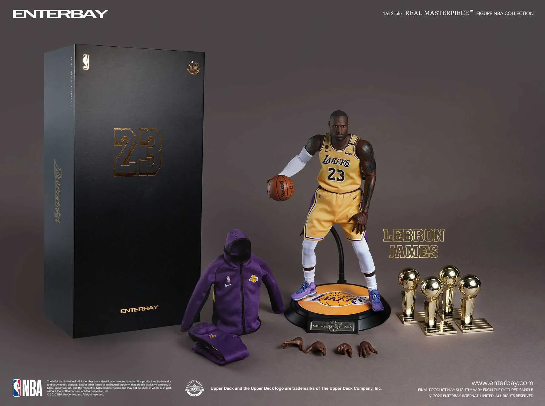 LA Lakers - Kobe Bryant, Lebron, Shaquille 3-Pack - MINT IN BOX