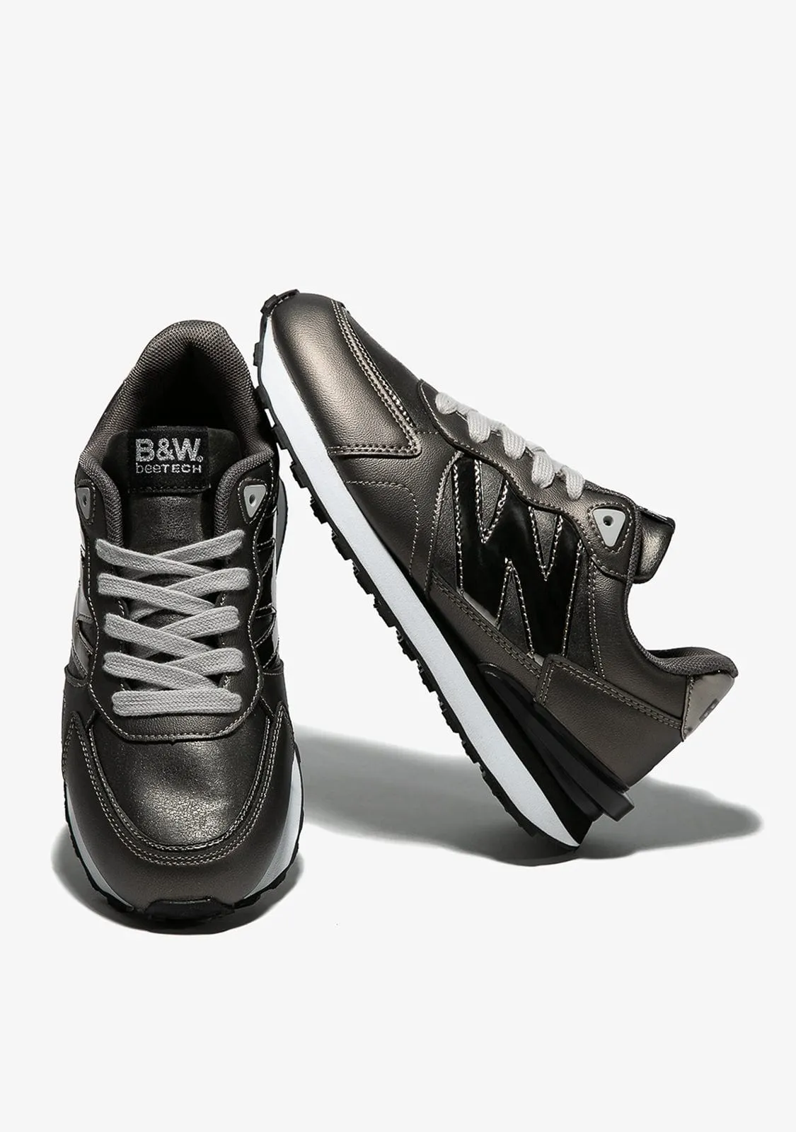 Lead Metallized Sneakers Napa