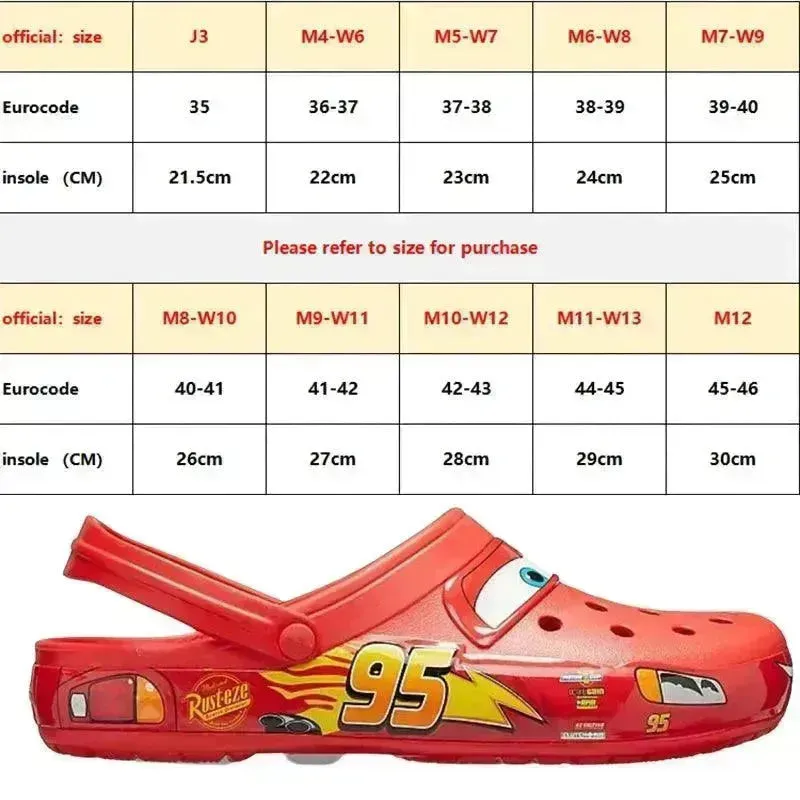Lightning McQueen LightUp Sandals