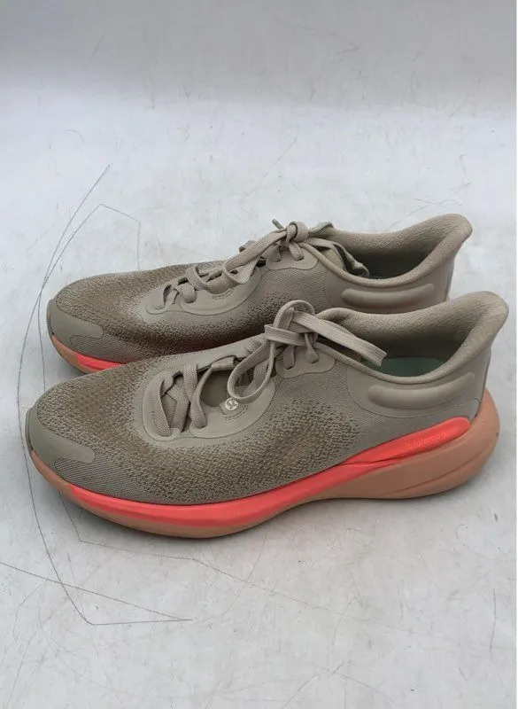 Lululemon Women's Chargefeel Workout Low 2 Beige Pink Athletic Shoes - Size 7.5