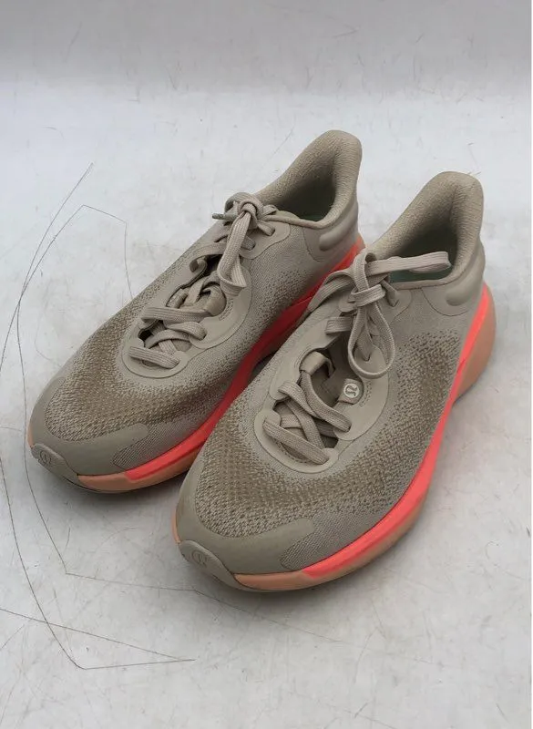 Lululemon Women's Chargefeel Workout Low 2 Beige Pink Athletic Shoes - Size 7.5