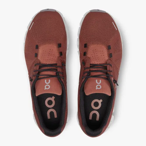 MENS ON CLOUD 5- RUBY/RUST
