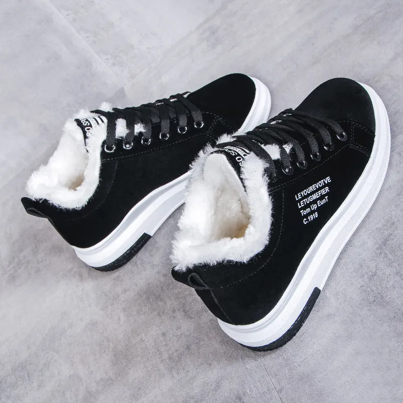 Nanccy Versatile Low Cut Thick Sole Insulated Snow Boots