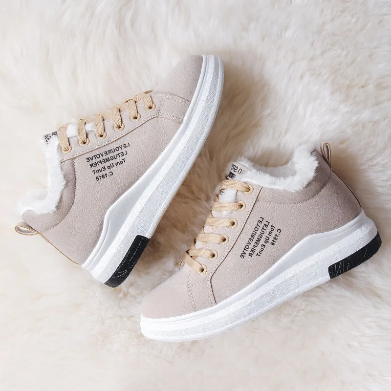Nanccy Versatile Low Cut Thick Sole Insulated Snow Boots