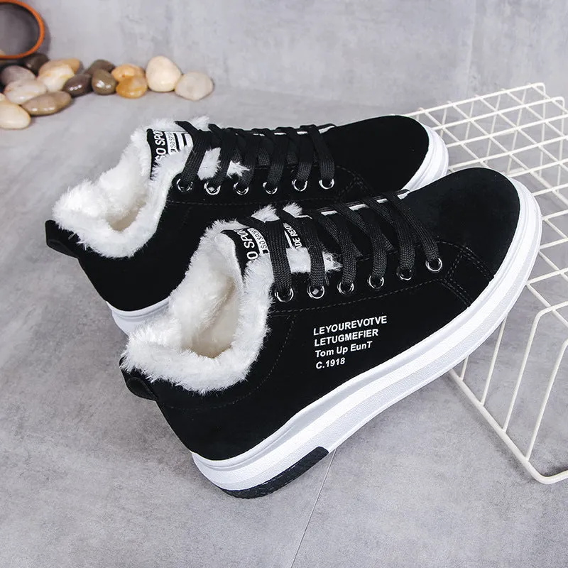 Nanccy Versatile Low Cut Thick Sole Insulated Snow Boots