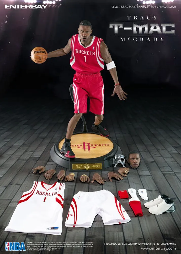 NBA Collection Real Masterpiece Actionfigur 1/6 Tracy Mcgrady Limited Retro Edition 30 Cm