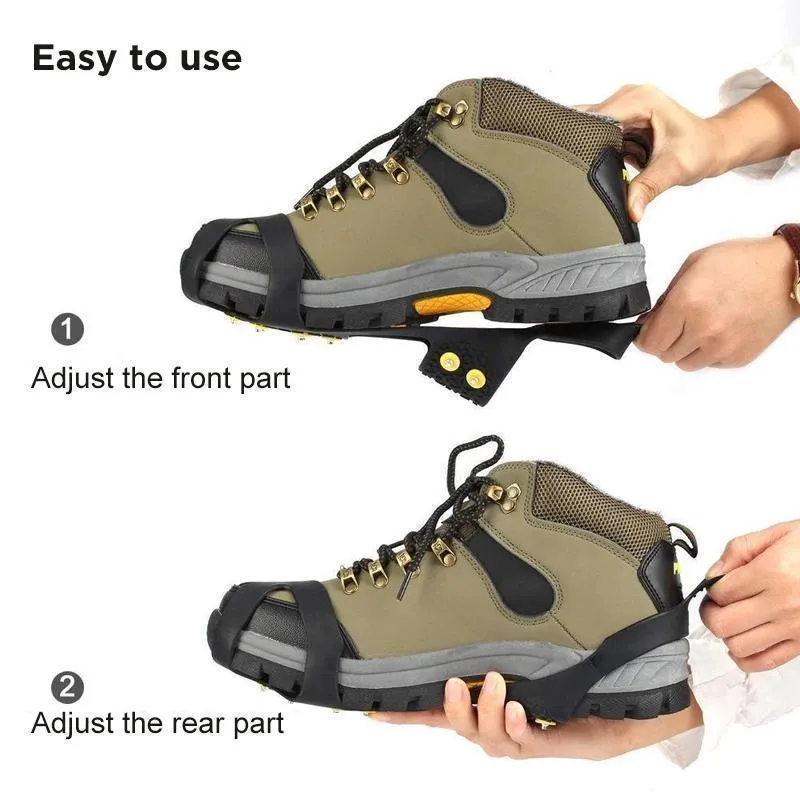 New Traction Cleats Ice Snow Grips Anti Slip Silicone