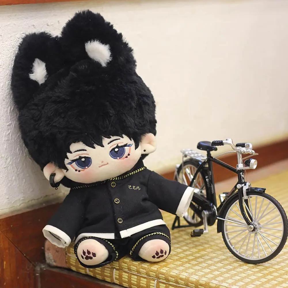 niannyyhouse 20cm Plush Doll Clothes Hat Tops Pants Coat Shoes Kimono Outfit 8in Dolls Dress Up Accessories