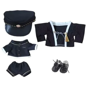 niannyyhouse 20cm Plush Doll Clothes Hat Tops Pants Coat Shoes Kimono Outfit 8in Dolls Dress Up Accessories