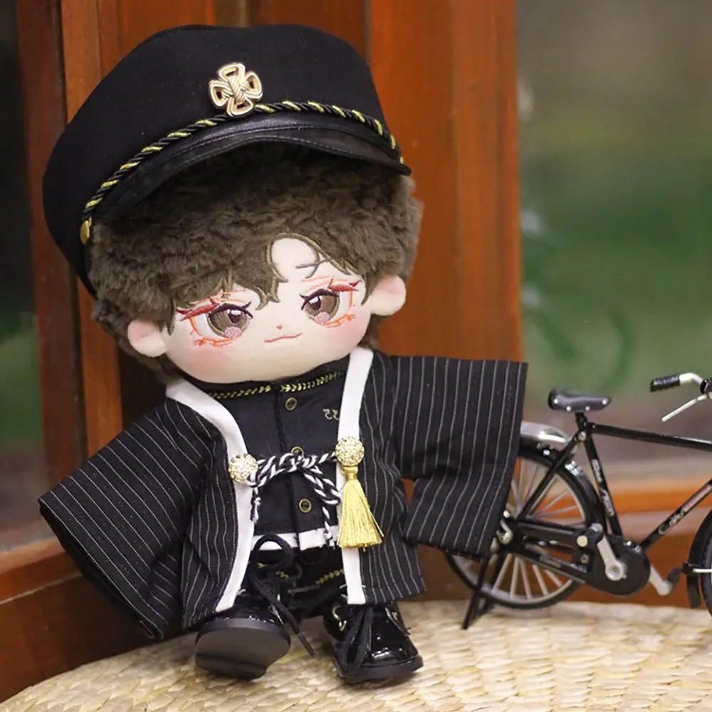 niannyyhouse 20cm Plush Doll Clothes Hat Tops Pants Coat Shoes Kimono Outfit 8in Dolls Dress Up Accessories