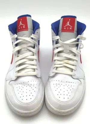Nike Air Jordan 1 Women's Mid 'USA' Sneakers-Size: 10 ( COA)