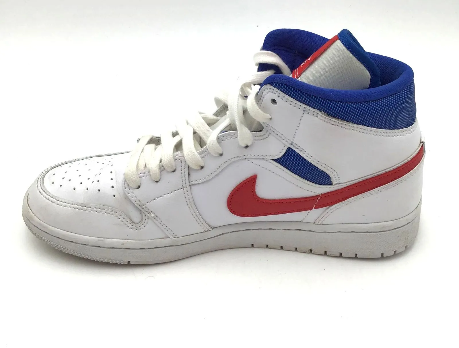 Nike Air Jordan 1 Women's Mid 'USA' Sneakers-Size: 10 ( COA)