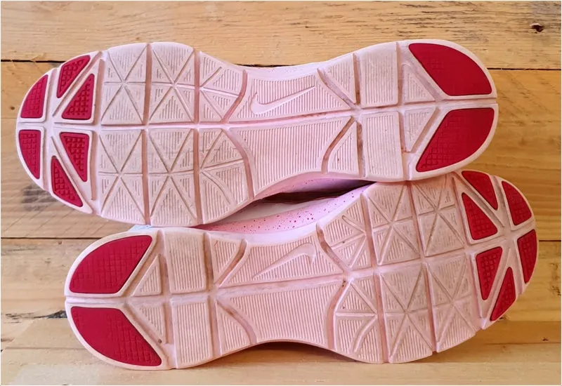 Nike Core Flex 2 Leather Trainers Pink/White 643096-103 UK5/US7.5/EU38.5