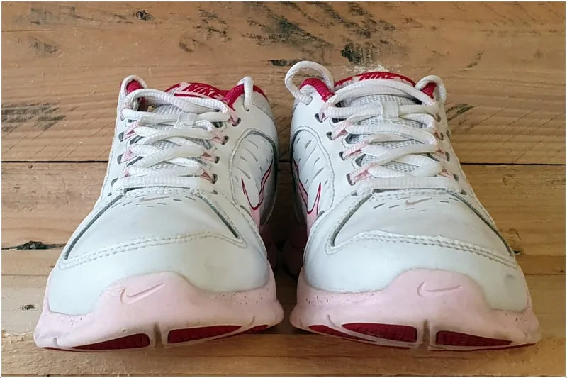 Nike Core Flex 2 Leather Trainers Pink/White 643096-103 UK5/US7.5/EU38.5