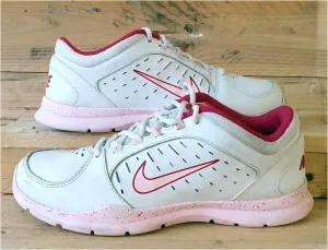 Nike Core Flex 2 Leather Trainers Pink/White 643096-103 UK5/US7.5/EU38.5