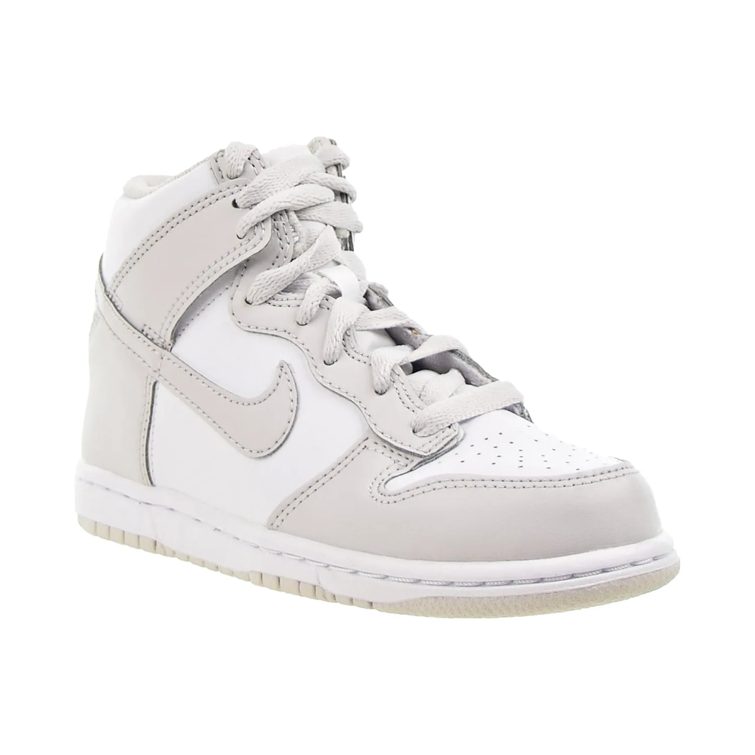 Nike Dunk High (PS) Little Kids' Shoes White-Vast Grey