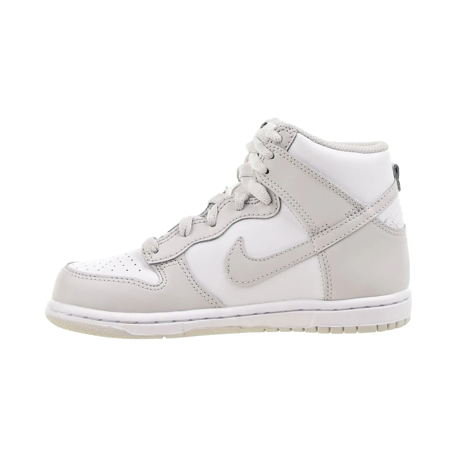 Nike Dunk High (PS) Little Kids' Shoes White-Vast Grey