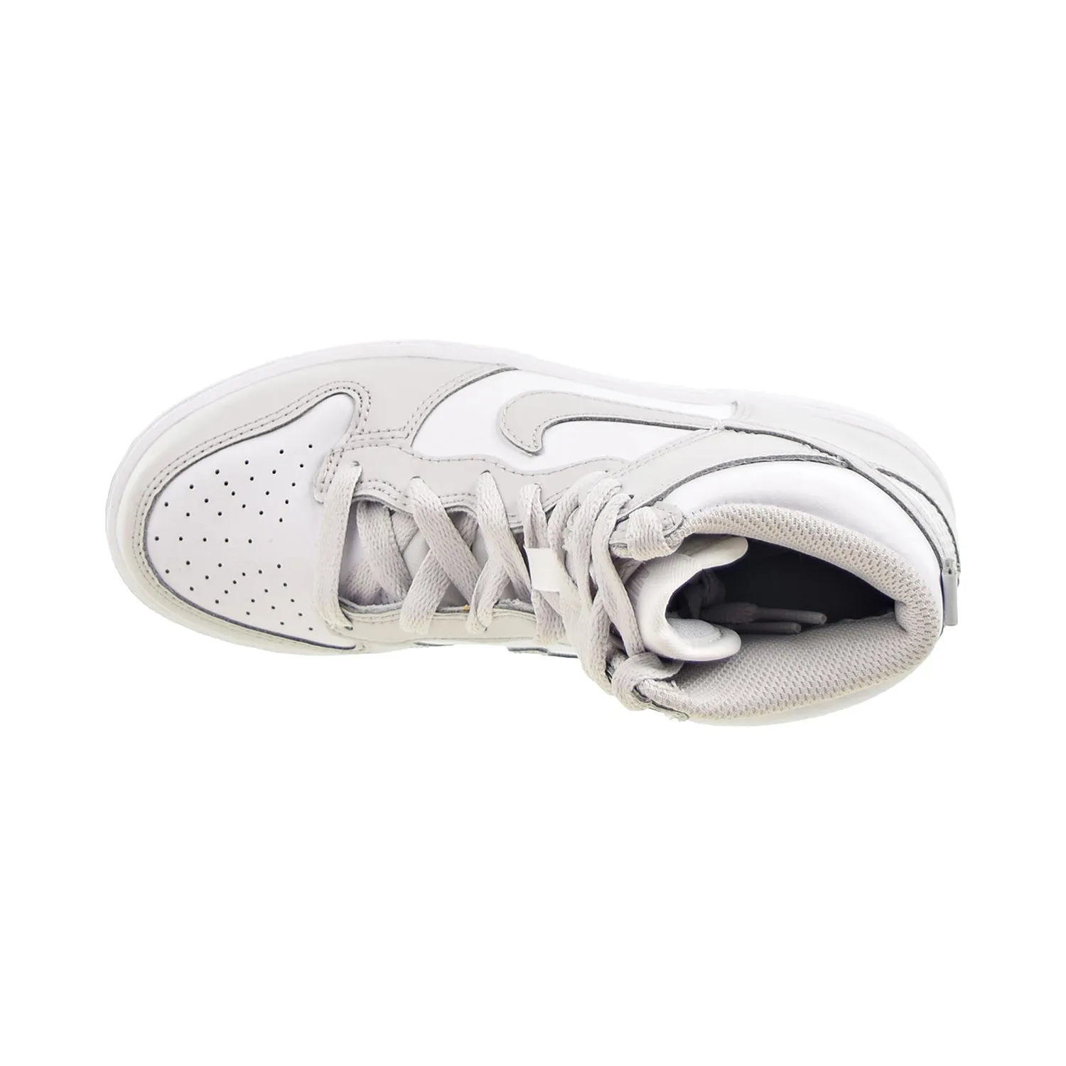 Nike Dunk High (PS) Little Kids' Shoes White-Vast Grey