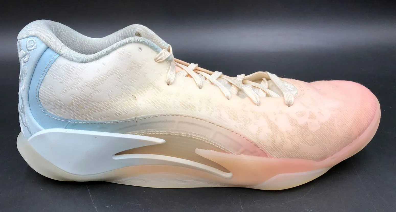 Nike Jordan Zion 3 NRG 'Rising' Men's White/Pink/Blue Sneakers - Sz 10.5 ( COA)