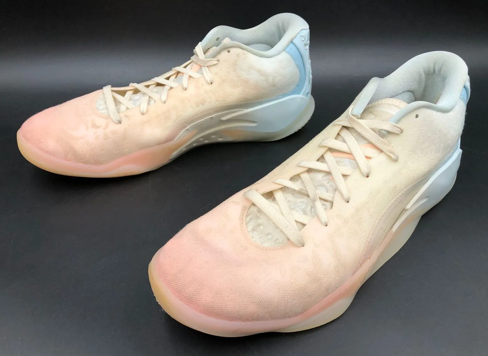 Nike Jordan Zion 3 NRG 'Rising' Men's White/Pink/Blue Sneakers - Sz 10.5 ( COA)