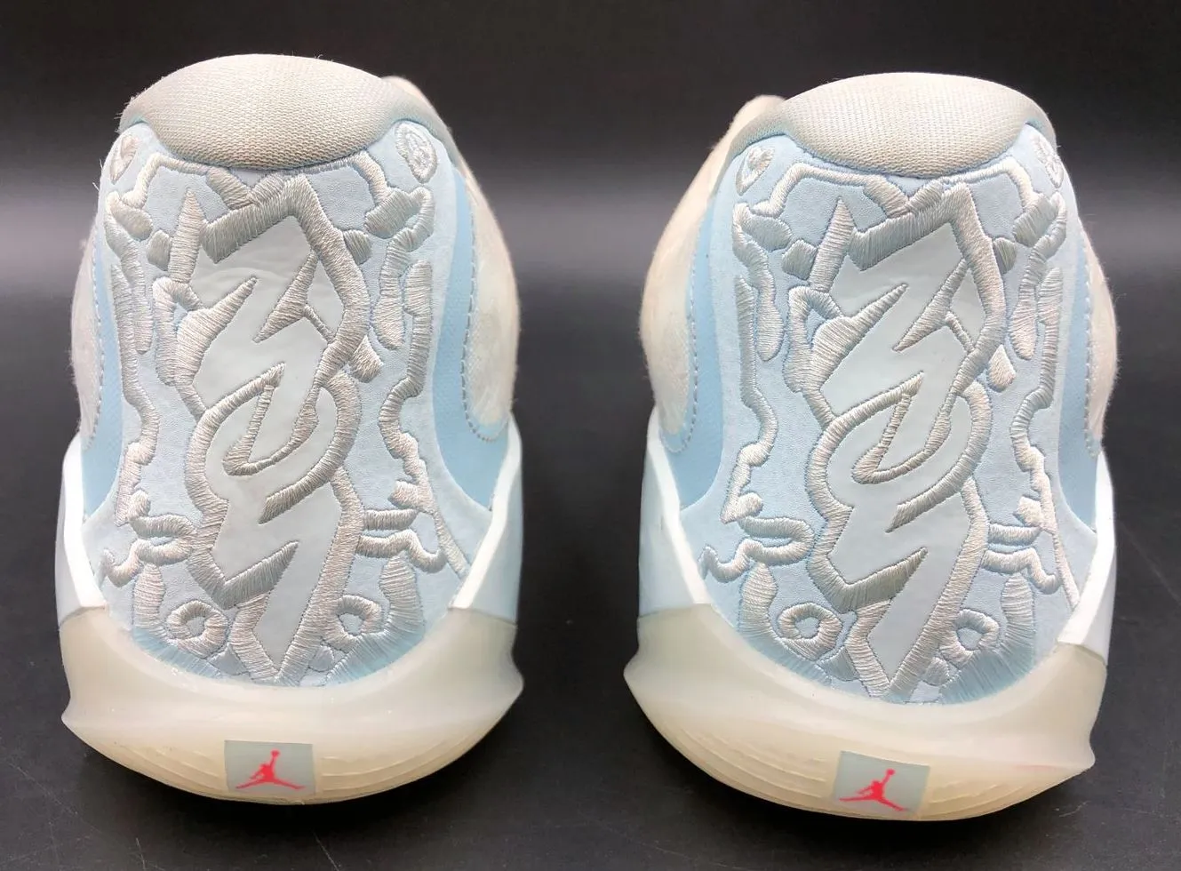 Nike Jordan Zion 3 NRG 'Rising' Men's White/Pink/Blue Sneakers - Sz 10.5 ( COA)
