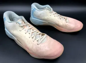 Nike Jordan Zion 3 NRG 'Rising' Men's White/Pink/Blue Sneakers - Sz 10.5 ( COA)