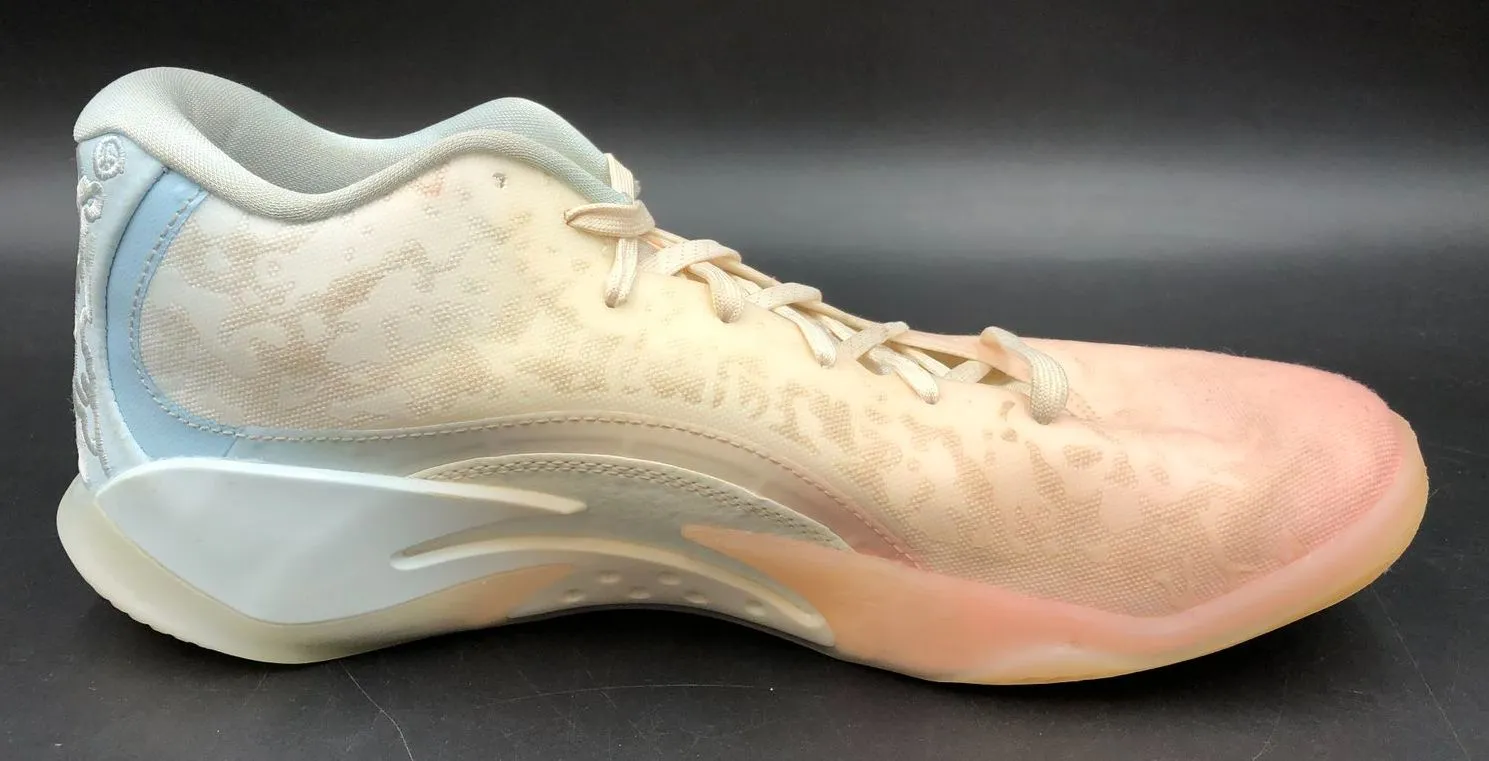 Nike Jordan Zion 3 NRG 'Rising' Men's White/Pink/Blue Sneakers - Sz 10.5 ( COA)