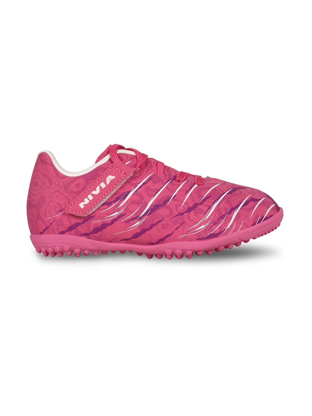 Nivia Carbonite 6.0 Turf Kids Shoes.(Sulphur Green)