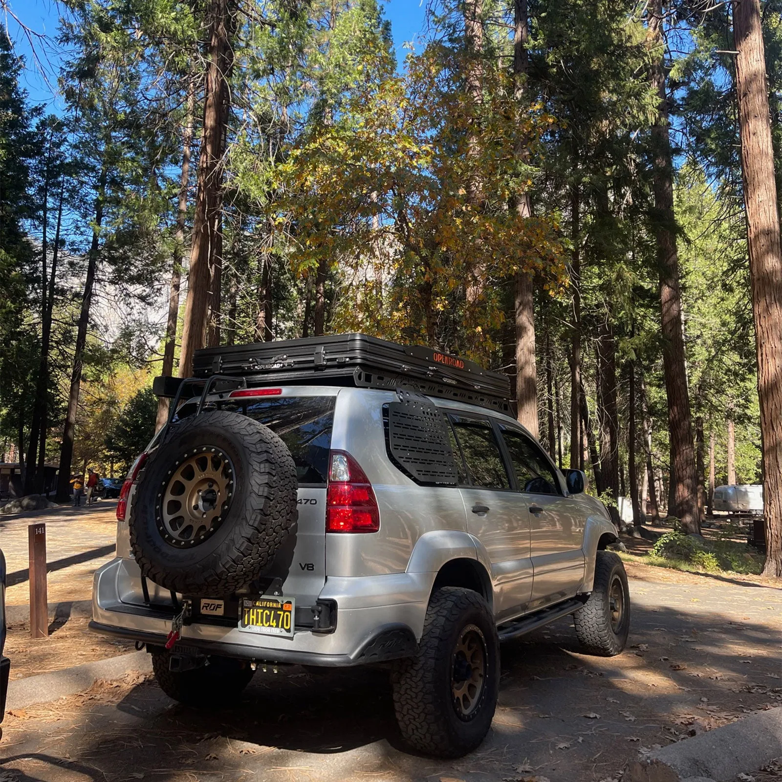 OPENROAD Aluminum Hard Shell Roof Top Tent - PeakRoof Series