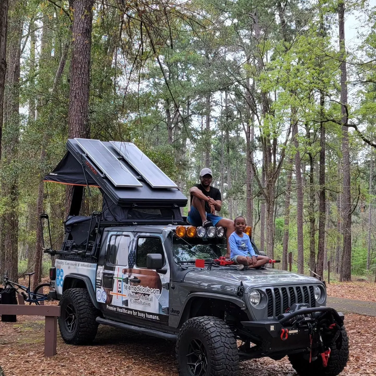 OPENROAD Aluminum Hard Shell Roof Top Tent - PeakRoof Series