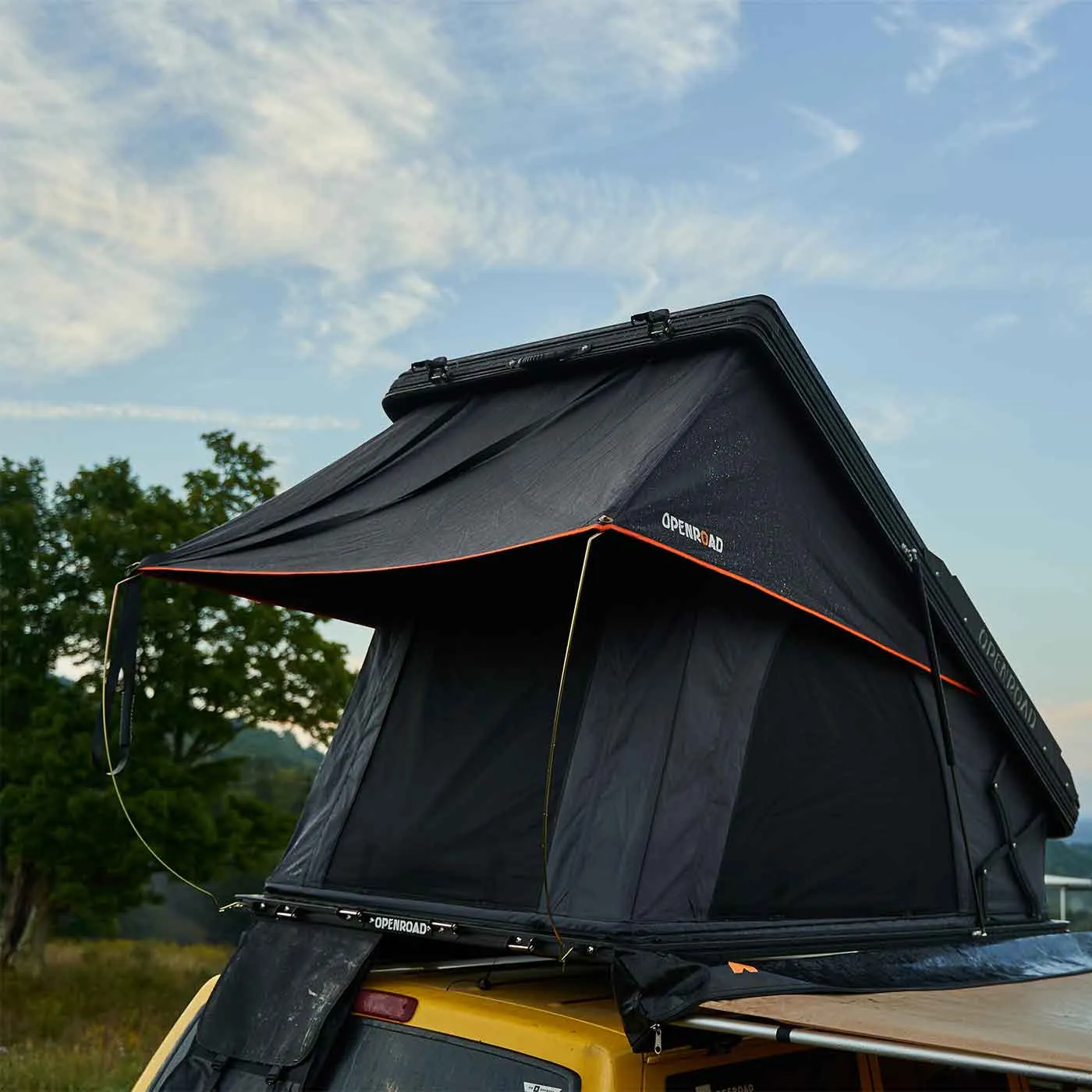 OPENROAD Aluminum Hard Shell Roof Top Tent - PeakRoof Series